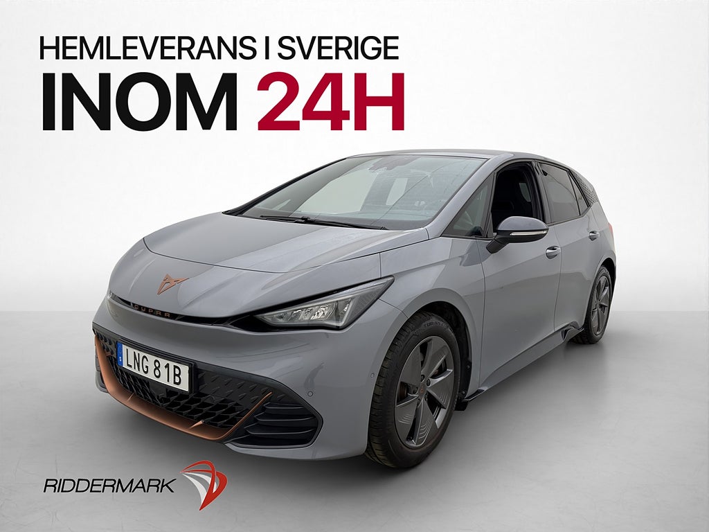 Cupra Born 58 204hk Kamera CarPlay Rattvärme Navi MOMS