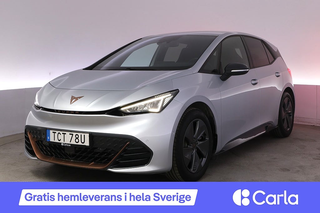 Cupra Born 58 Pilot M Tech L Kamera AdapFarth Kessy V-hjul