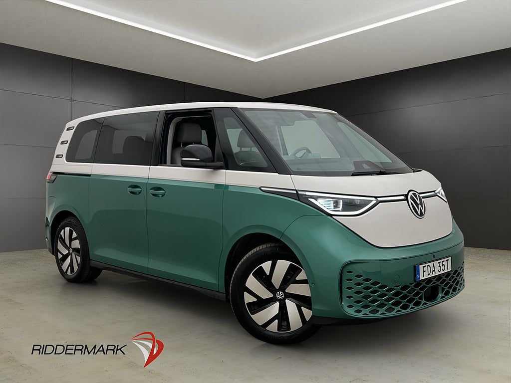 Volkswagen ID. Buzz Pro 82 kWh Värm Drag 360° El-Dörrar MOMS