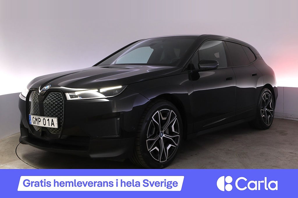 BMW iX xDrive40 Comfort 22” fälg DAP Laser 360 H/K Drag