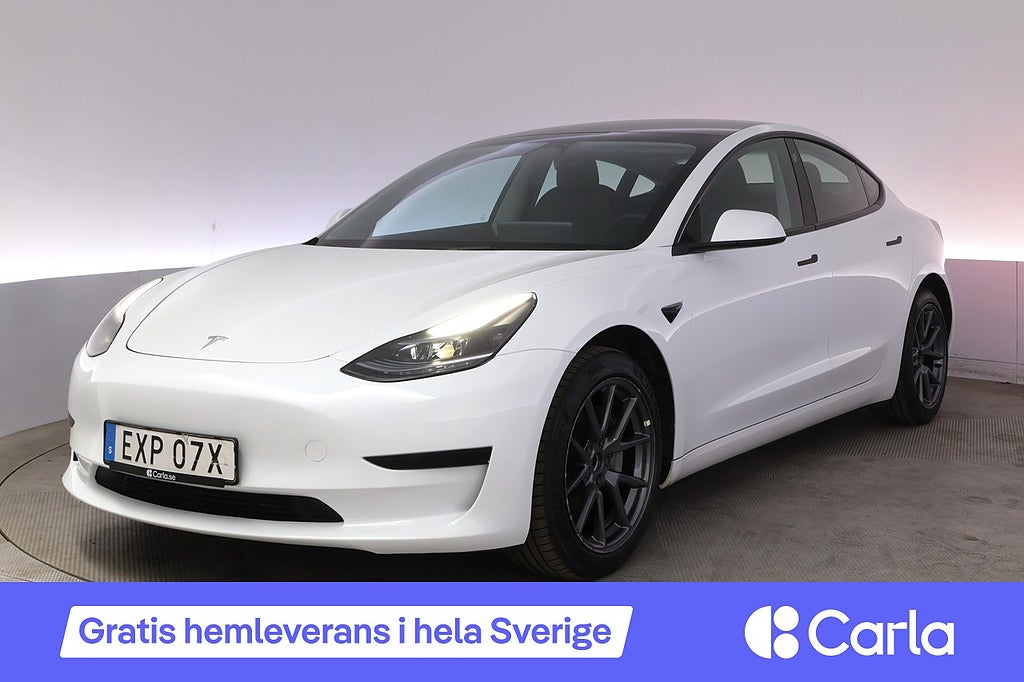 Tesla Model 3 Standard Range Autopilot Panorama V-hjul
