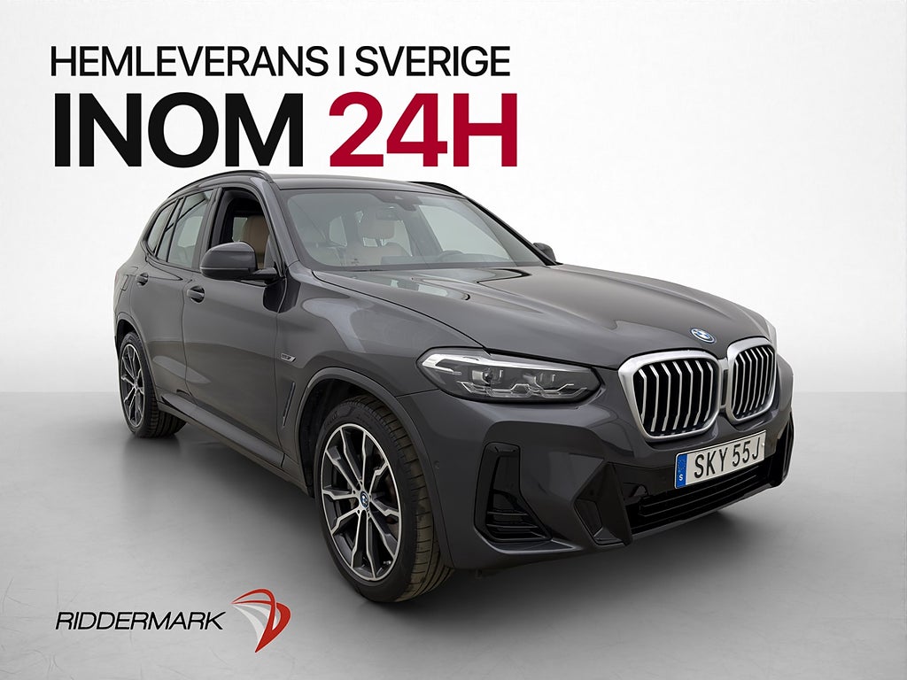BMW X3 xDrive30e 292hk M Sport Drag Kamera HiFi CarPlay