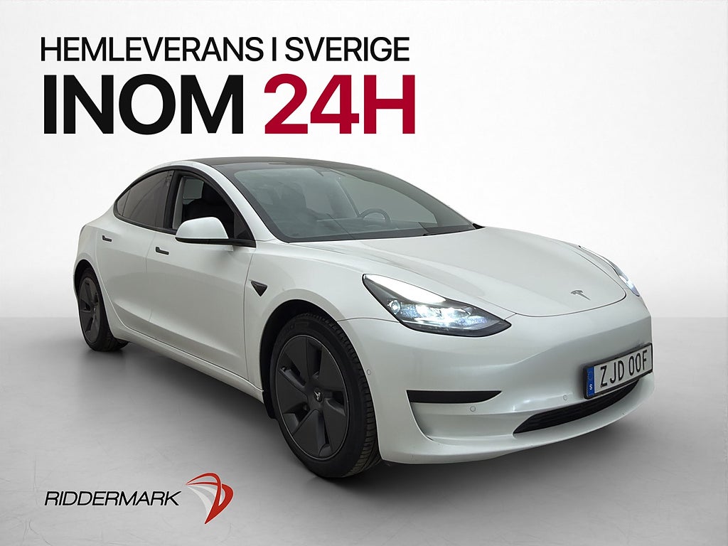 Tesla Model 3 Standard Range Plus Dragkrok Autopilot
