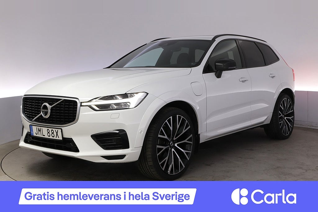 Volvo XC60 Recharge T8 AWD R-Design Drag Pano HK Elstol 360