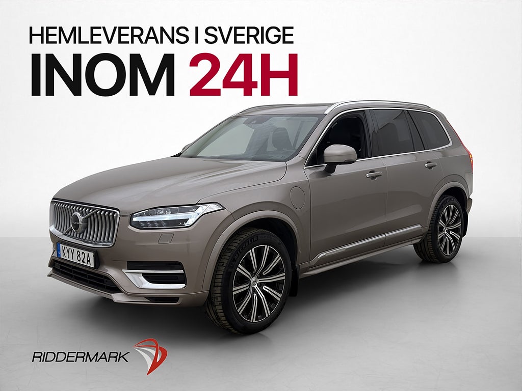 Volvo XC90 T8 392hk AWD 7-Sits Inscription Pano H/K 360 Drag