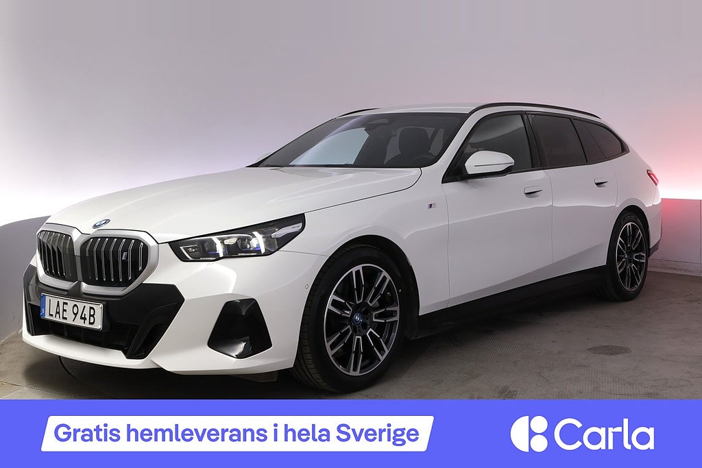 BMW i5 eDrive40 Touring M Sport Drag BSM Kamera DA V-hjul