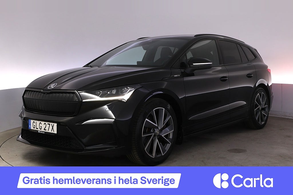 Skoda Enyaq iV 80 SportLine Drag Elstol BLIS 360 AdapFarth