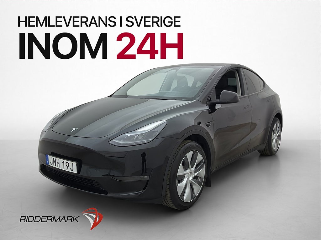 Tesla Model Y Long Range AWD Autopilot Dragkrok Svensksåld