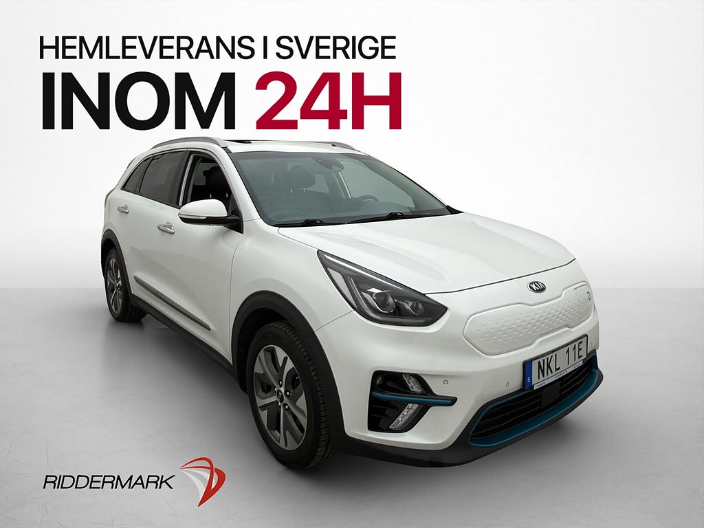 Kia E-Niro 64 kWh 204hk TECH JBL Taklucka Skinn Kamera