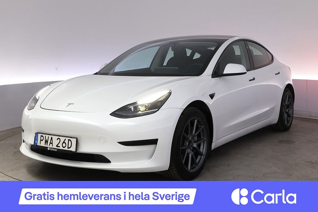 Tesla Model 3 Standard Range Refresh AP Pano V-hjul