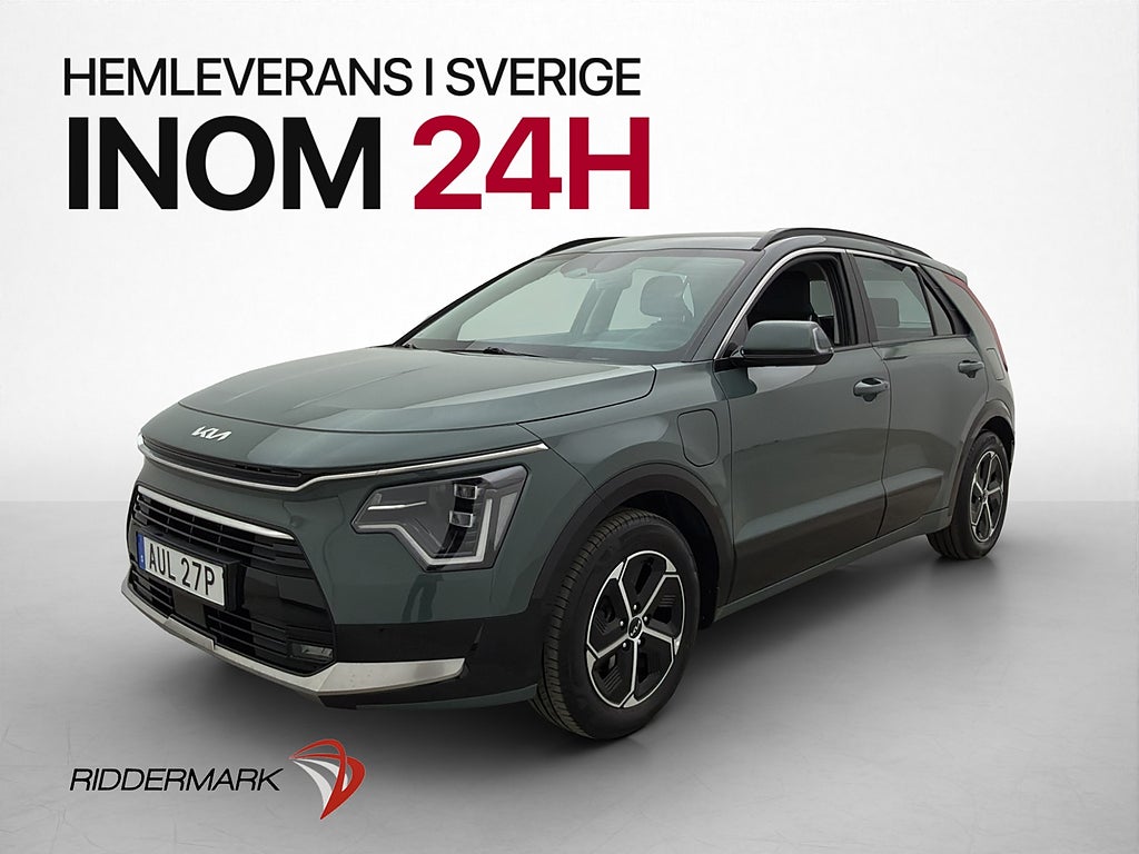 Kia Niro Plug-In-Hybrid 183hk Action Kamera CarPlay Rattvärm