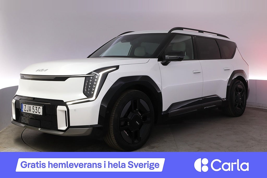Kia EV9 AWD GT Line Drag Pano Elstol 7-sits Meridian V-hjul