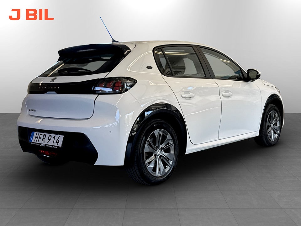 Peugeot E-208 Active Pack 50kWh 136hk Aut CARPLAY BACKSENSORER