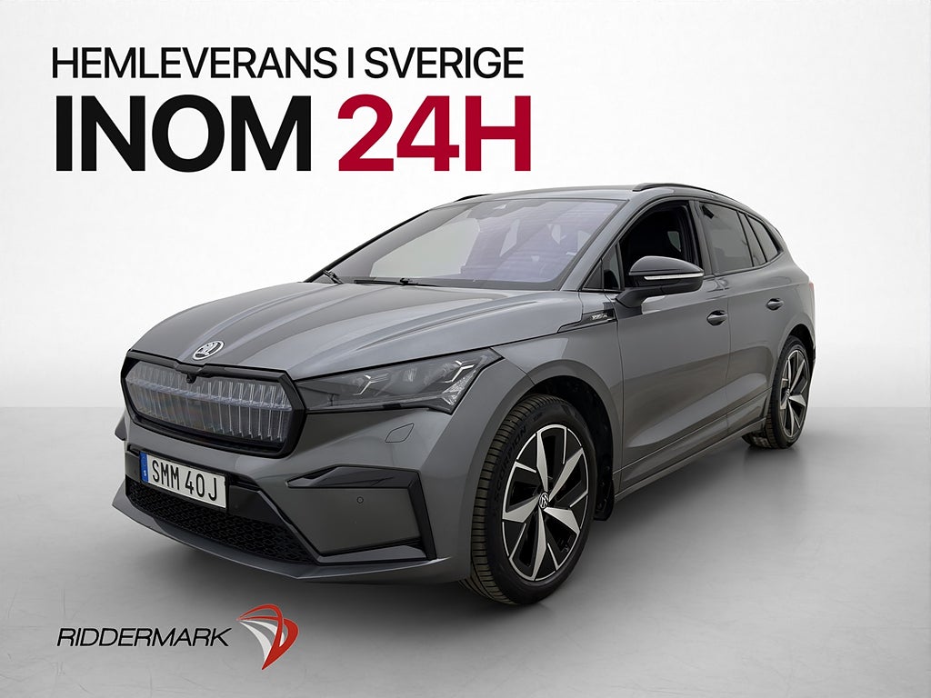 Skoda Enyaq 80x Sportline Värmare Drag Kamera Elstolar MOMS
