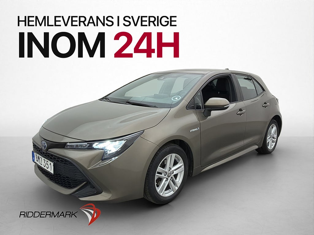 Toyota Corolla Hybrid e-CVT 122hk Active Kamera Rattvärme