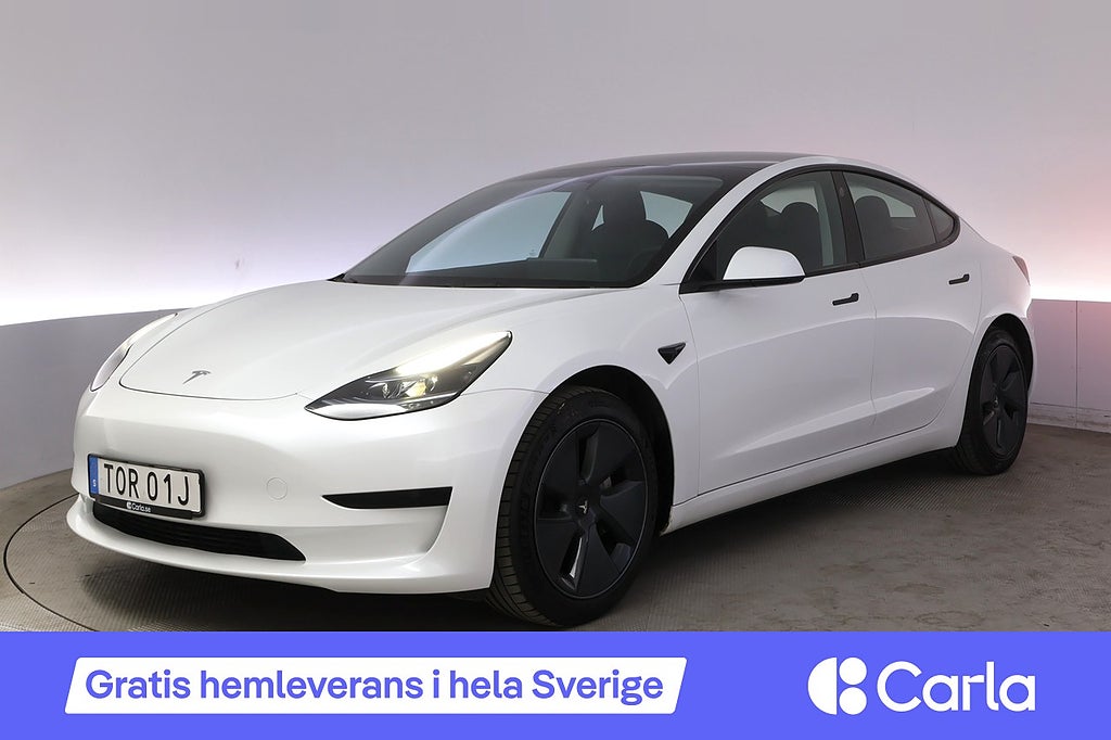 Tesla Model 3 Standard Range Refresh AP Pano Drag V-hjul