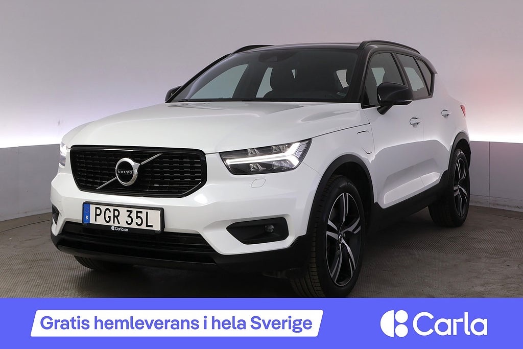 Volvo XC40 Recharge TwEn R-design Intro Pano HK Drag Kamera