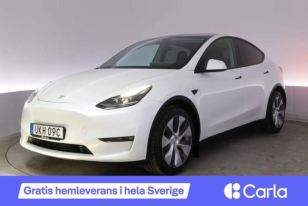 Tesla Model Y Long Range AWD Autopilot Pano Drag V-hjul