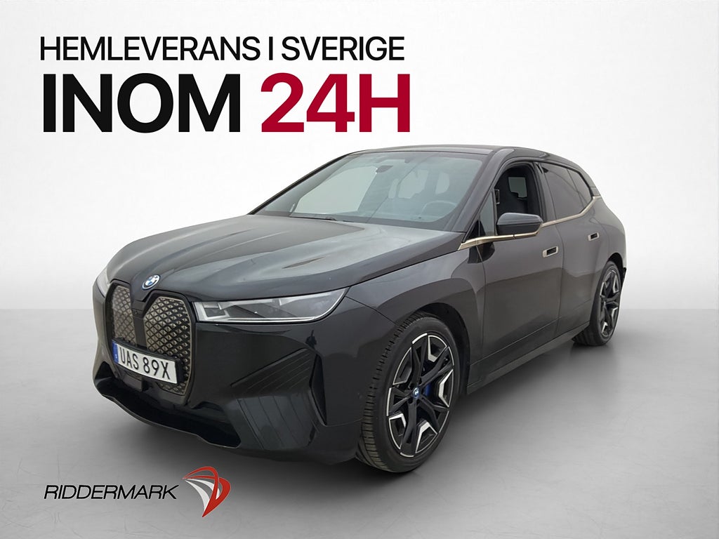 BMW iX xDrive50 Exclusive Innovation Sportpaket Sky H/K Moms