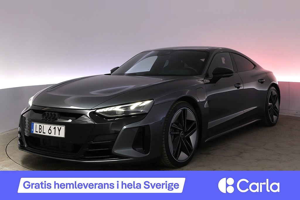 Audi E-Tron GT quattro Pano B&O 360 Läder Matrix Assist Tour
