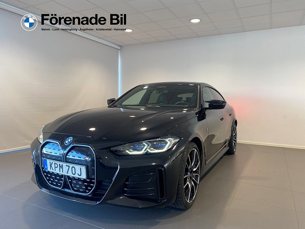 BMW i4 M50 4,95% ränta H/K HUD Keyless AdaptivFarthållare Drag