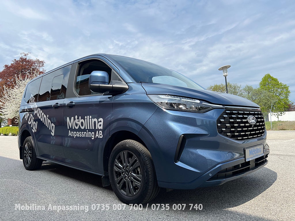 Ford Tourneo Custom Handikappanpassad – Plug-in Hybrid