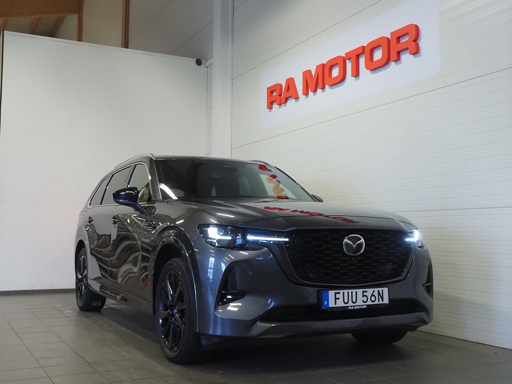 Mazda CX-80 PHEV AWD 327hk Homura COSO 6-sits Drag 360° Navi Skinn
