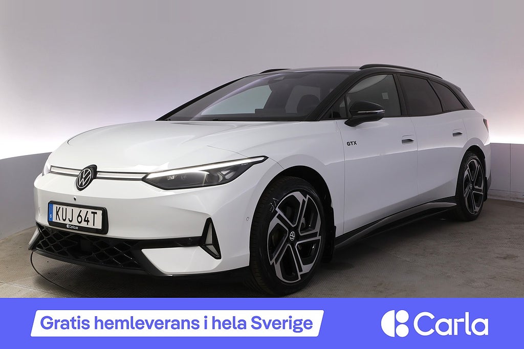 Volkswagen ID.7 GTX Tourer Plus Drag Elstol HUD HK 360 Vhjul