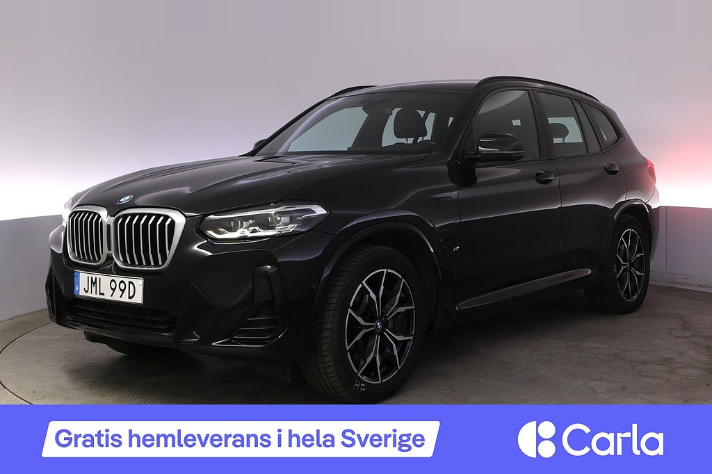 BMW X3 xDrive30e M-sport Kamera H/K Navi Värmare LED Drag