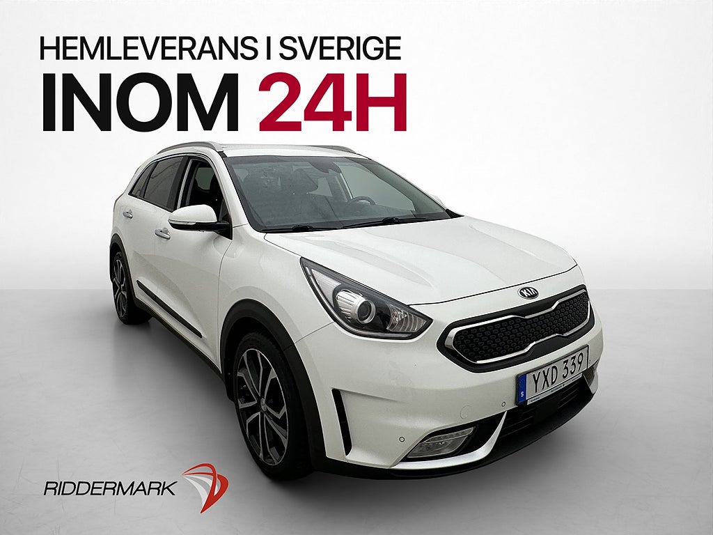 Kia Niro Hybrid Advance Plus 2 Värmare Skinn Kamera CarPlay