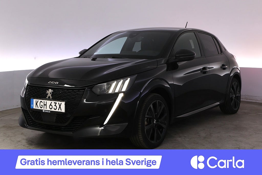 Peugeot E-208 GT Pack Kamera Adap.Fart Värmare