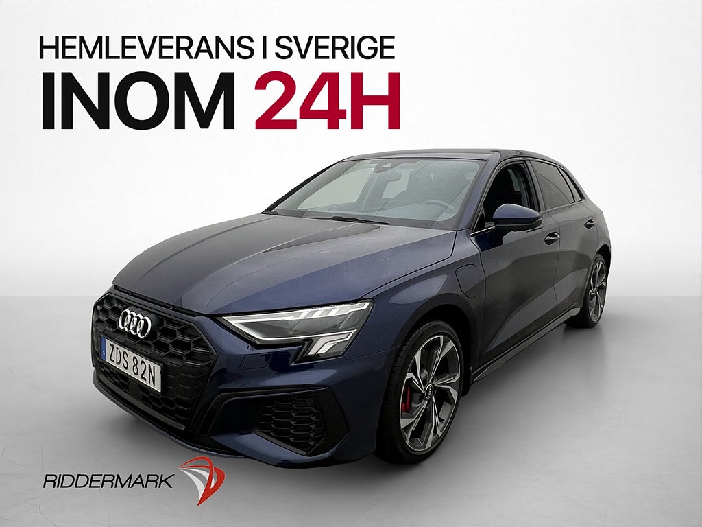Audi A3 45 TFSI 245hk S Line Cockpit CarPlay Adaptiv-Fart