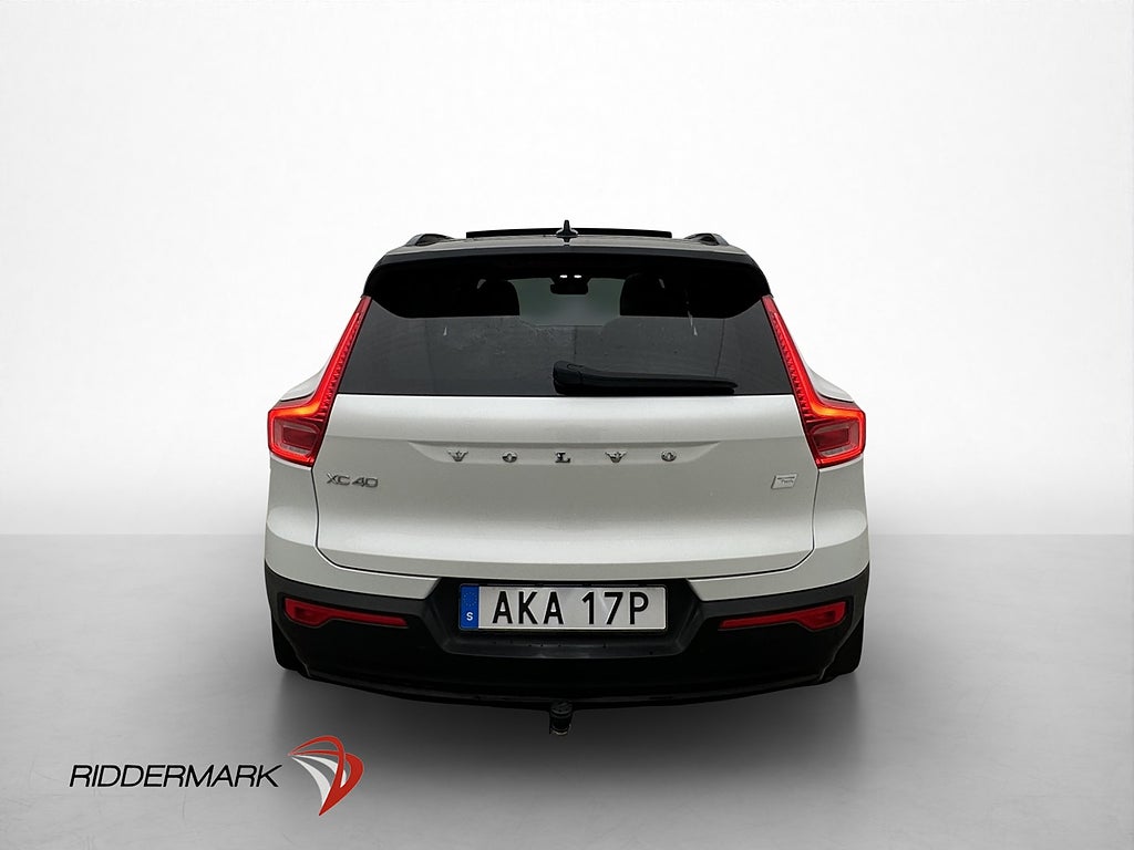 Volvo XC40 Recharge Twin AWD Ultimate Dragkrok Pano H/K 360°