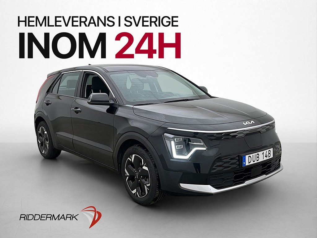 Kia Niro EV 204hk Action Kamera Navigation Rattvärme CarPlay