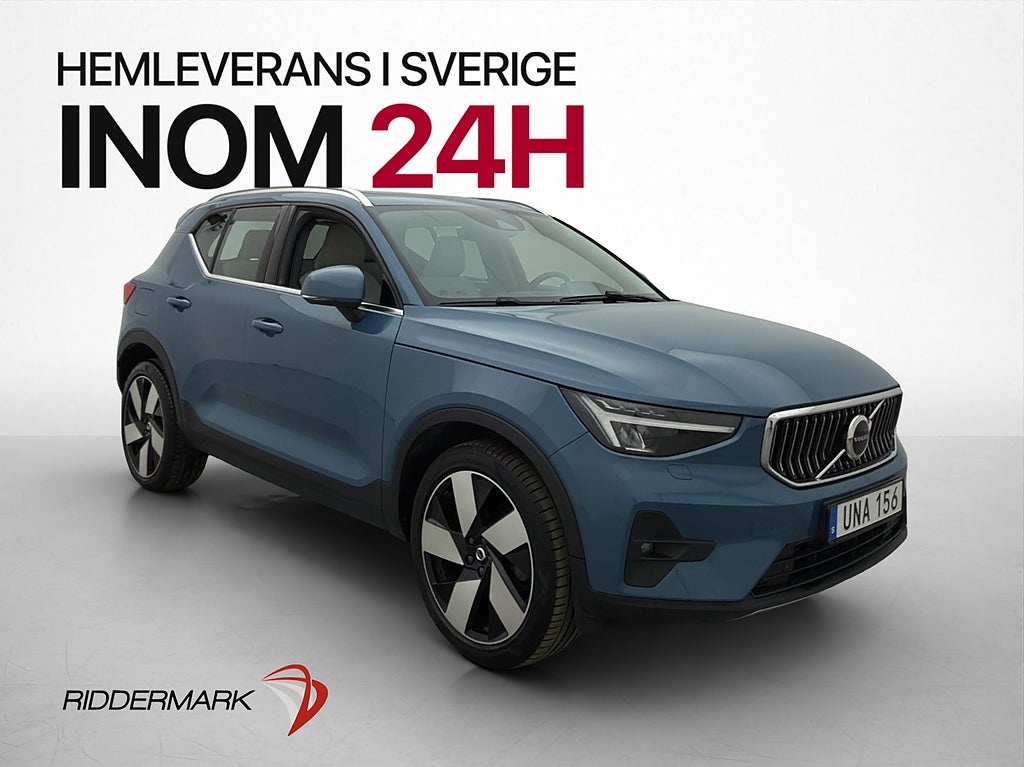 Volvo XC40 T4 211hk Ultimate Bright Pano h/k Läder Kamera