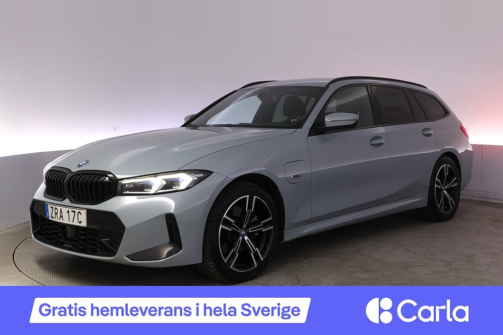 BMW 330e Touring M-sport Kamera Elstol AdapFart Värmare Drag