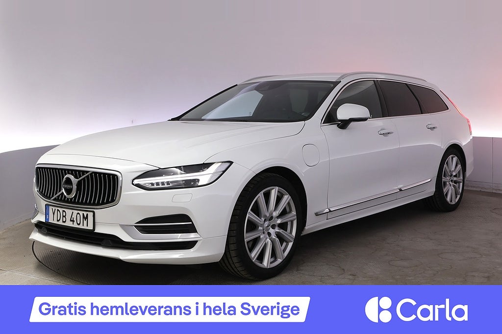 Volvo V90 T8 TwEn AWD Inscription Läder Navi Adap.Farth Drag
