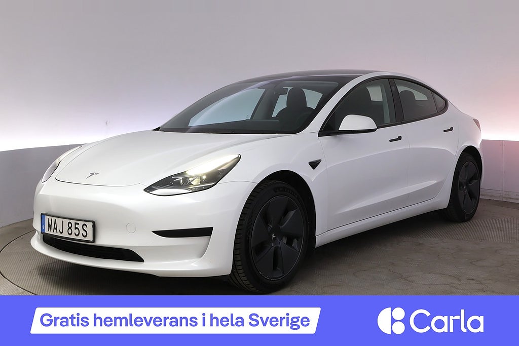 Tesla Model 3 Standard Range Refresh AP Drag Pano V-hjul