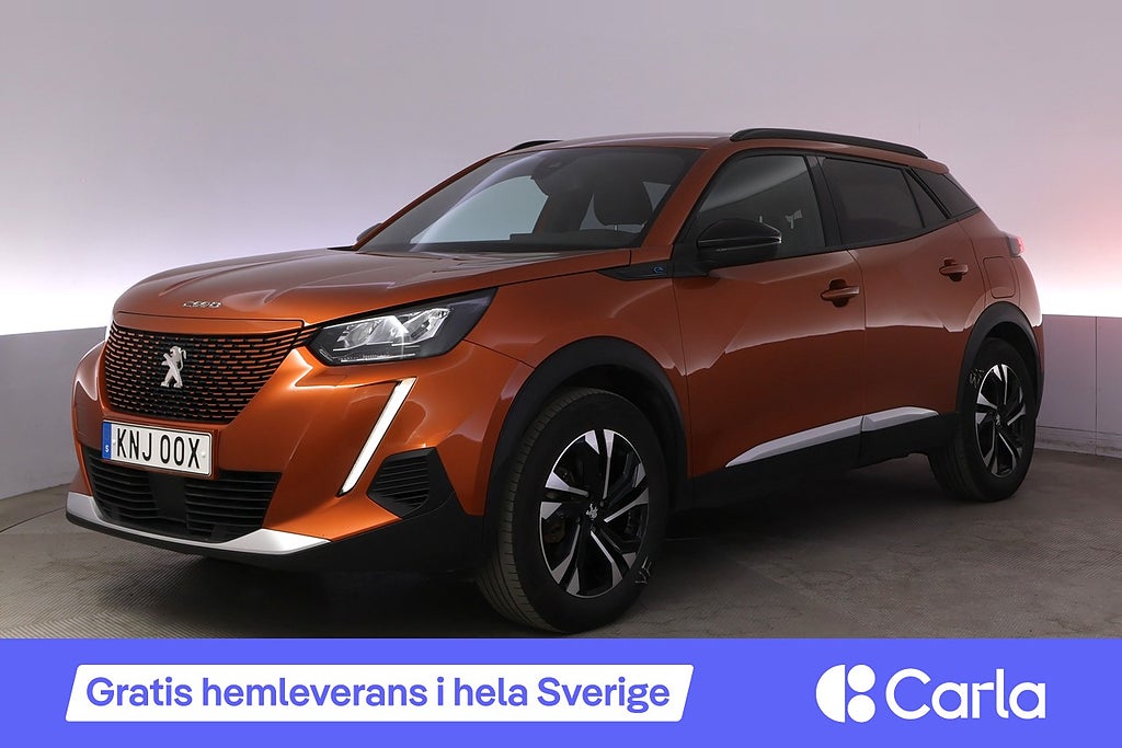 Peugeot E-2008 Allure pack Kamera Lane Assist Tonade rutor