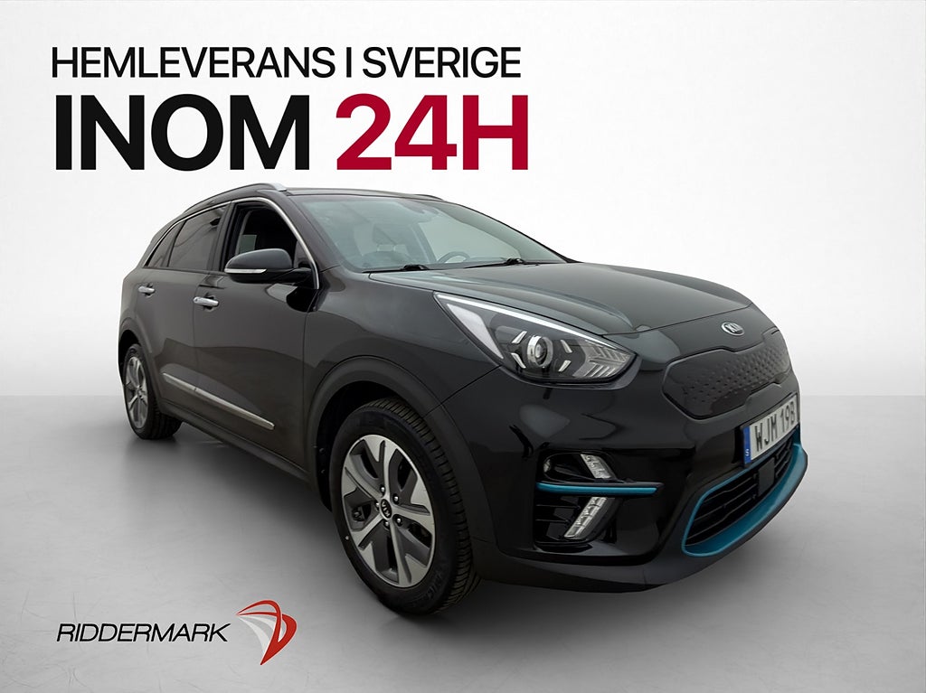 Kia E-Niro 64 kWh Advance P-Värm Kamera GPS CarPlay Rattvärm