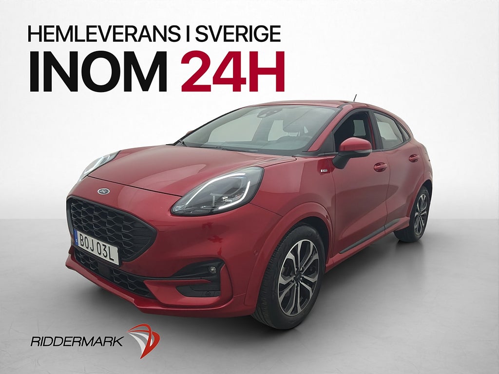 Ford Puma 1.0 EcoBoost E85 125hk ST-Line Kamera Navi