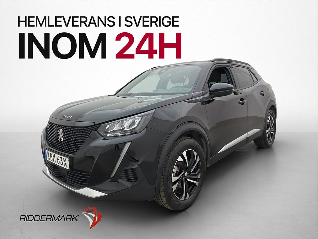 Peugeot E-2008 136hk 50 kWh Allure Kamera Halvskinn CarPlay