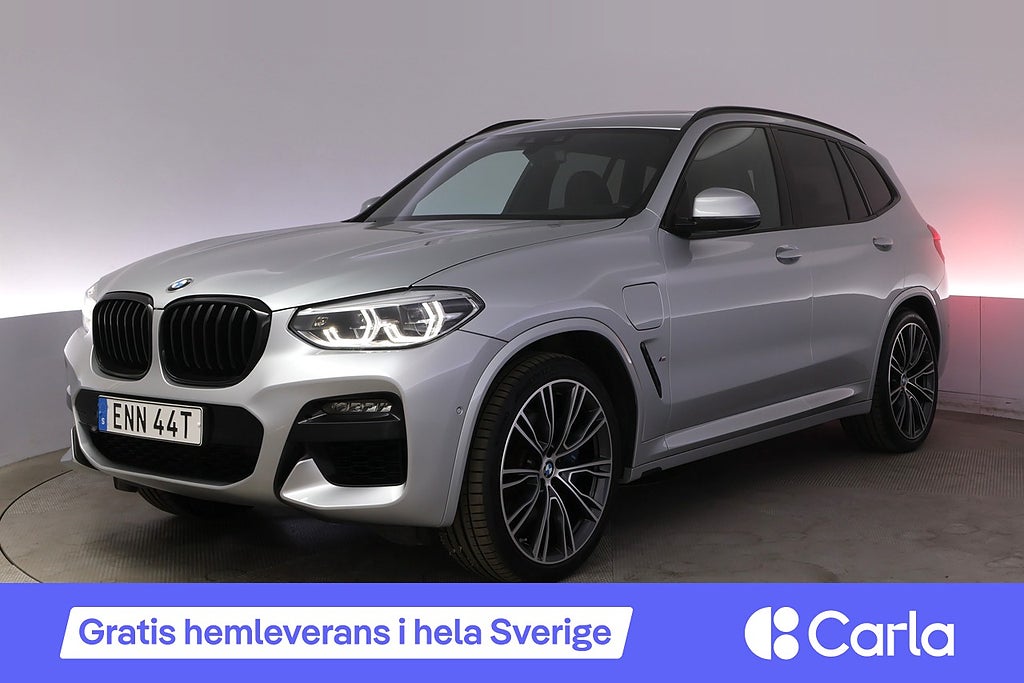 BMW X3 xDrive30e M-Sport Drag Pano Läder BLIS HUD Kamera
