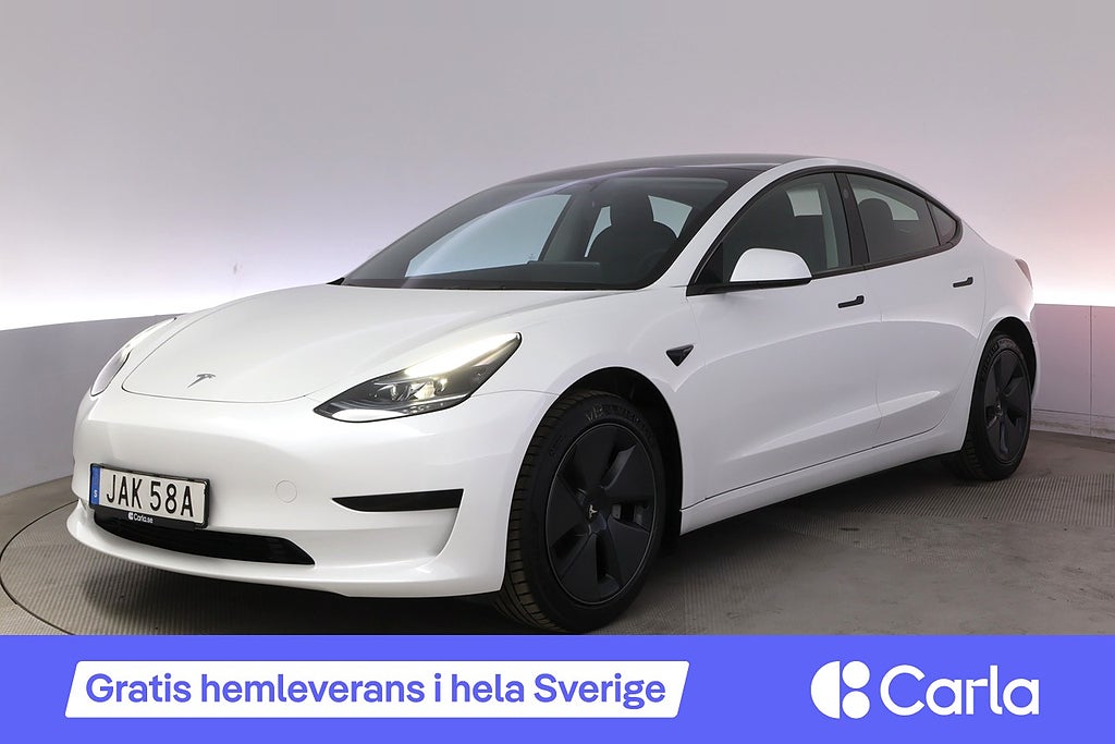 Tesla Model 3 Standard Range Refresh AP Pano V-hjul
