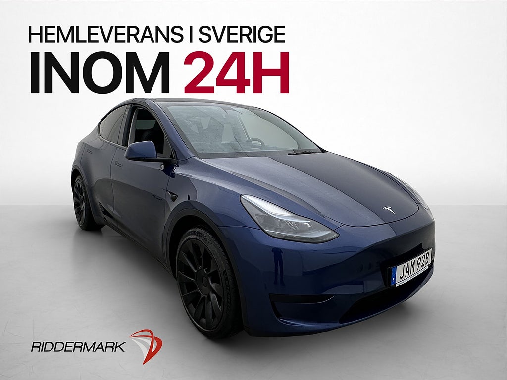 Tesla Model Y Standard Range MOMS Autopilot Pano 360 SV-Såld
