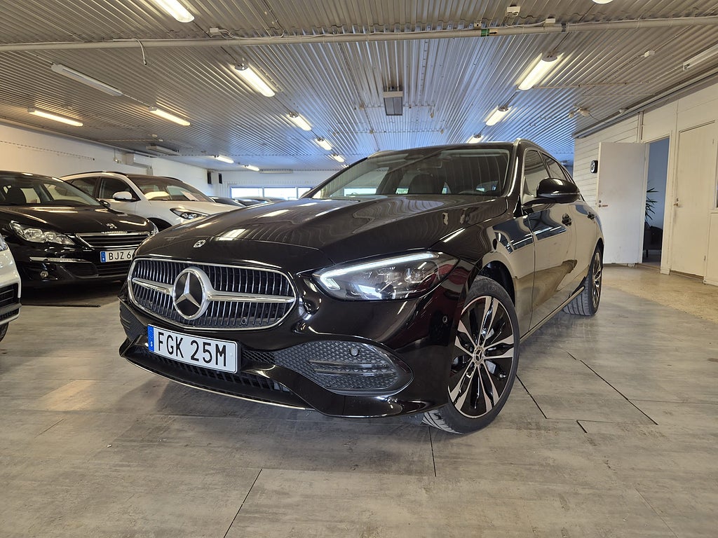 Mercedes-Benz C 300 T e 9G- Adaptiv farthållare Drag Avantgarde