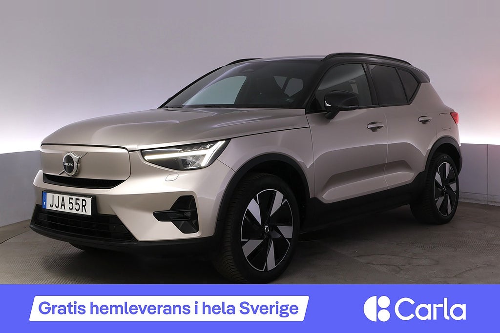 Volvo XC40 Re Extended Range Plus Drag BLIS Kamera AdapFarth