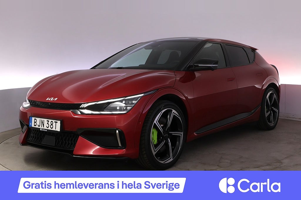Kia EV6 GT 585hk Pano 360 HUD Meridian BLIS Navi