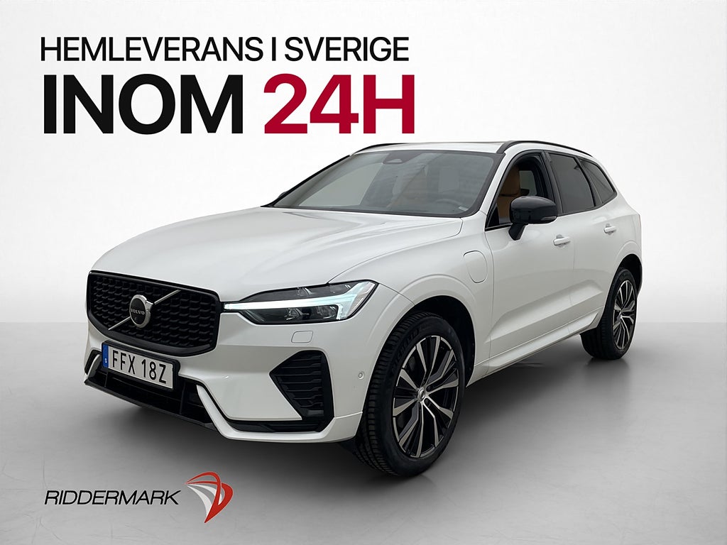 Volvo XC60 LongRange T8 Ultimate Dark B&W Pano Luft Drag 360