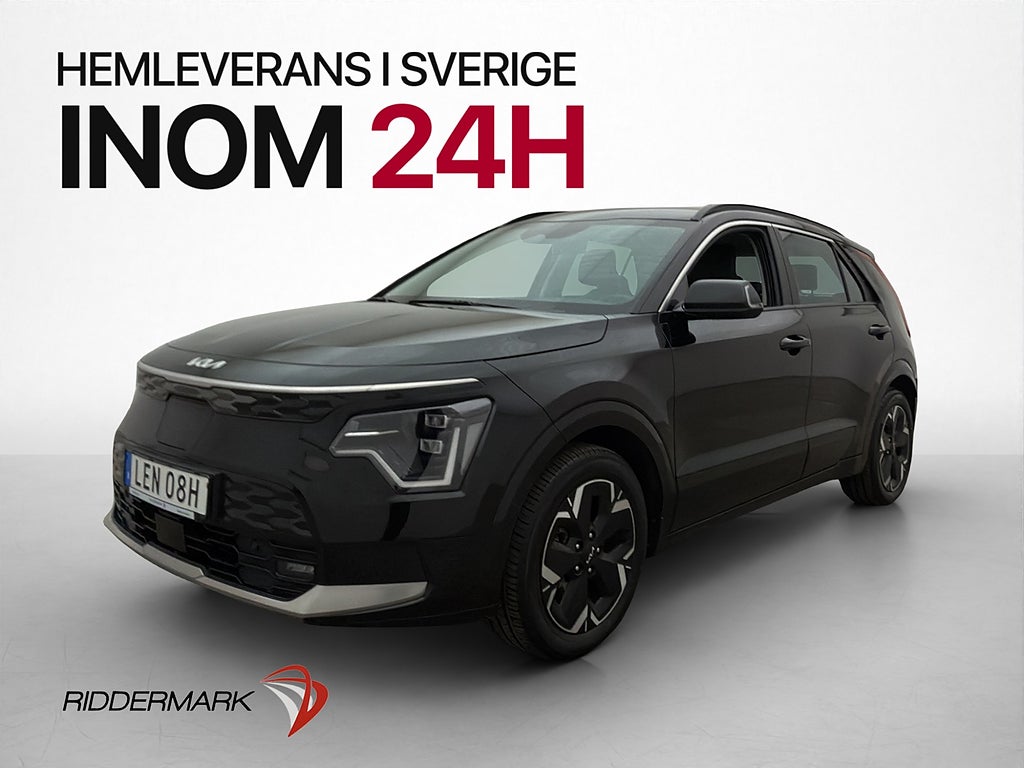 Kia Niro EV 204hk Action Kamera CarPlay Rattvärme MOMS